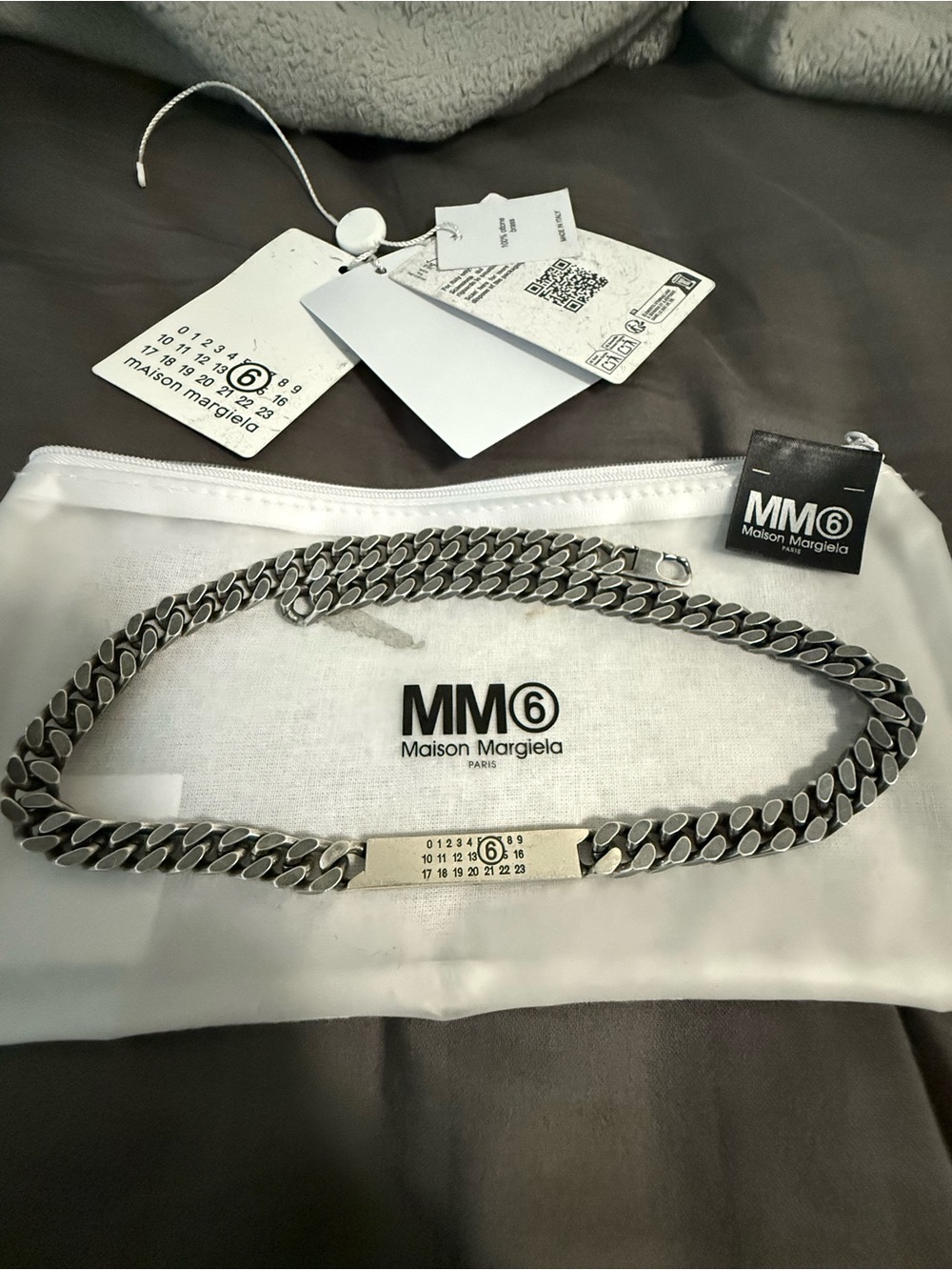AUTHENTIC MM6 Maison Margiela Classic Chain Necklace